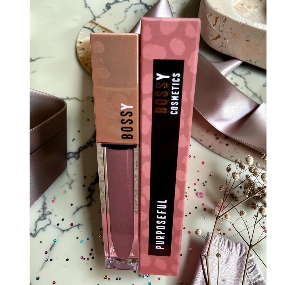 Bossy Cosmetics - Lip Gloss - Shade: Purposeful - *NIB*